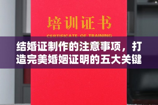 邵东结婚证制作的注意事项，打造完美婚姻证明的五大关键点