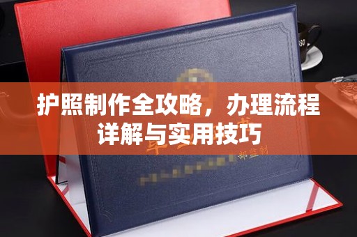 洞头护照制作全攻略，办理流程详解与实用技巧